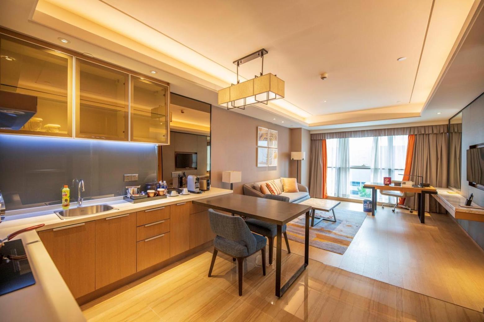 Hongqiao Primus Residence Apartment - National Exhibition Center Shanghai Buitenkant foto